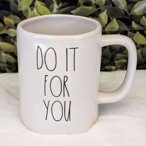 Rae Dunn DO IT FOR YOU Ceramic Mug